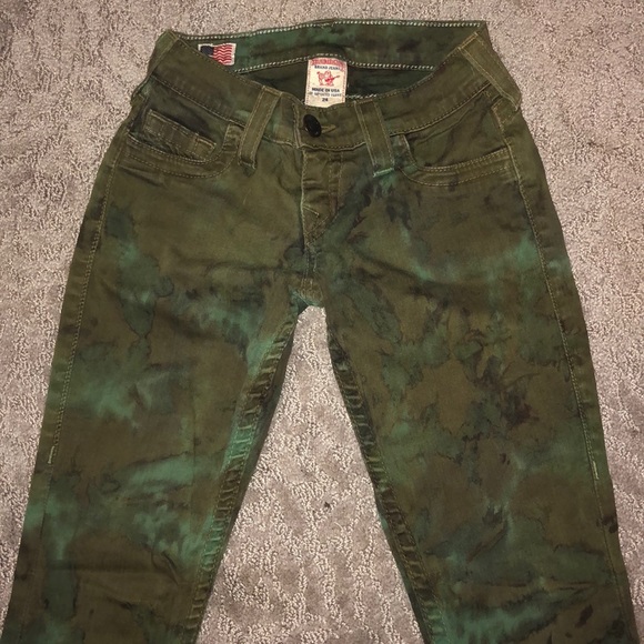 true religion tie dye jeans